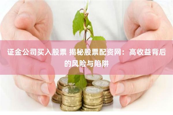 证金公司买入股票 揭秘股票配资网：高收益背后的风险与陷阱